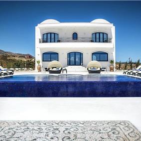 6 bedroom luxury villa with pool near Agia Pelagia, sleeps 12
